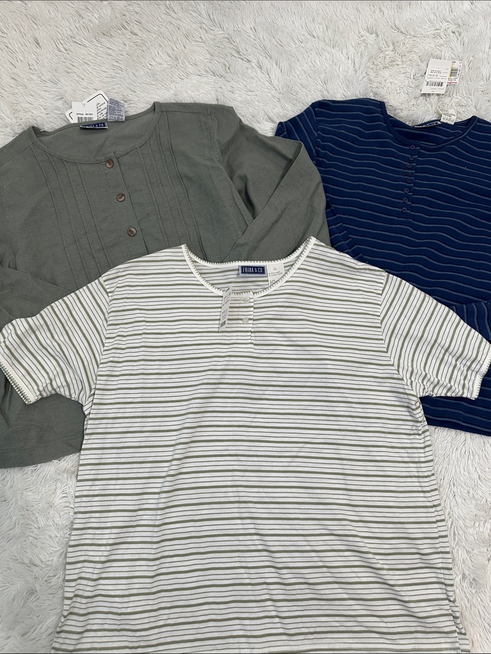 🥕 Bundle of 3 Erika & Co Shorts & Linen Jacket L/XL
